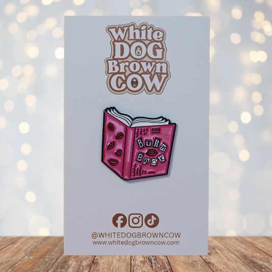 "Burn Book" Mean Girls Enamel Pin