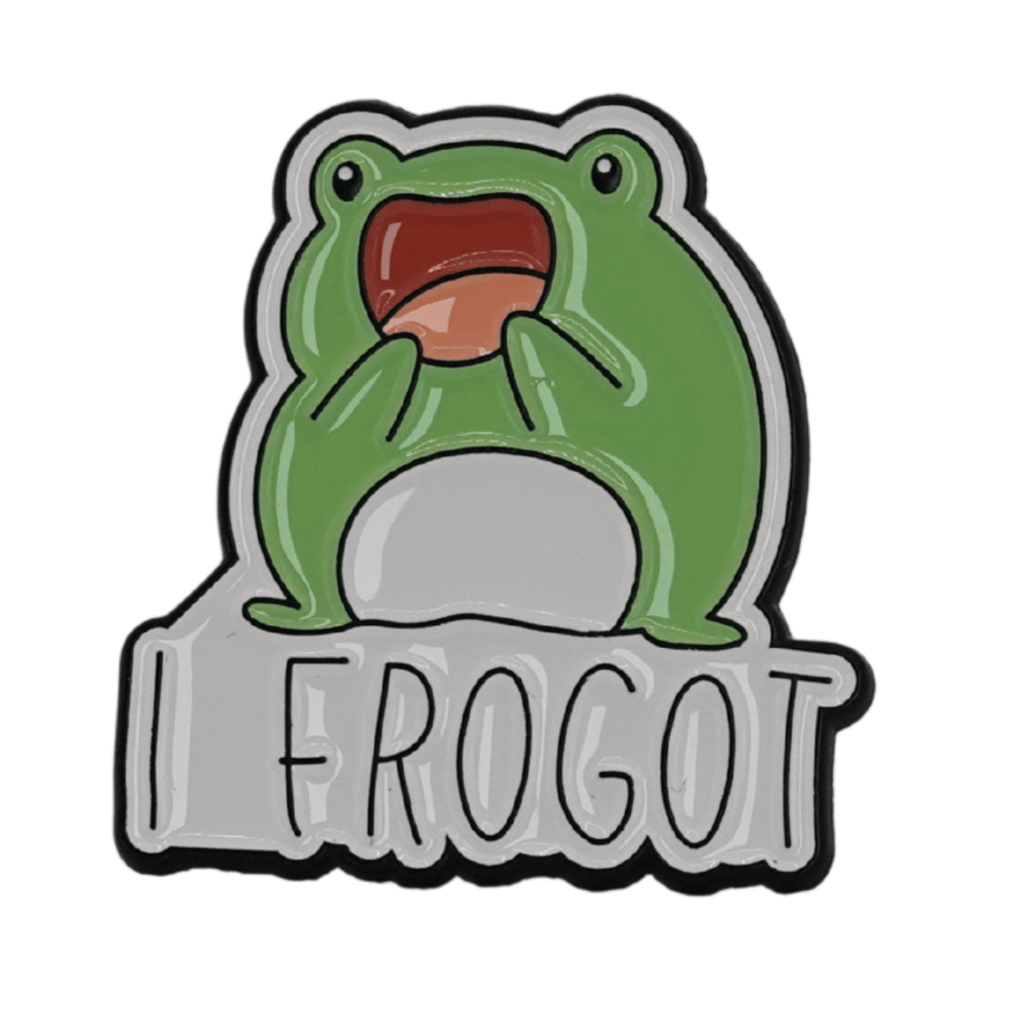 I Frogot Enamel Pin