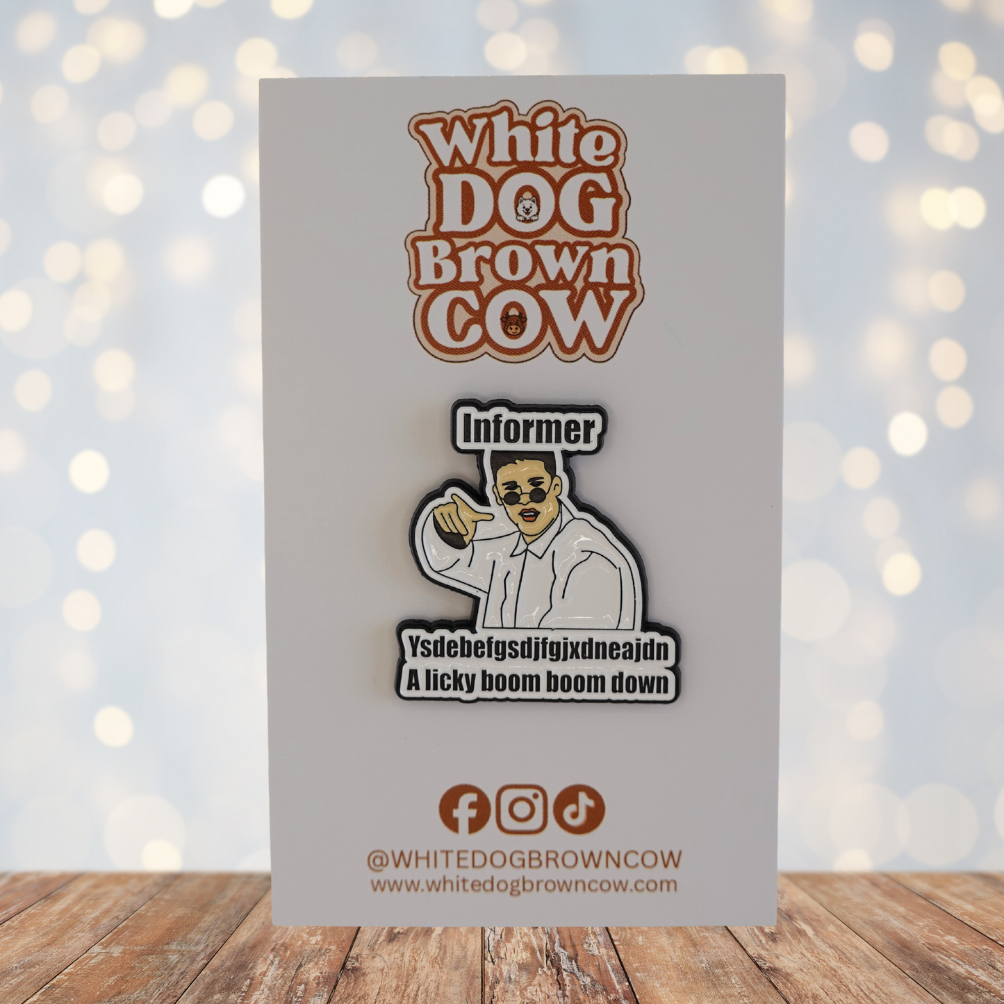 "Informer......." Enamel Pin