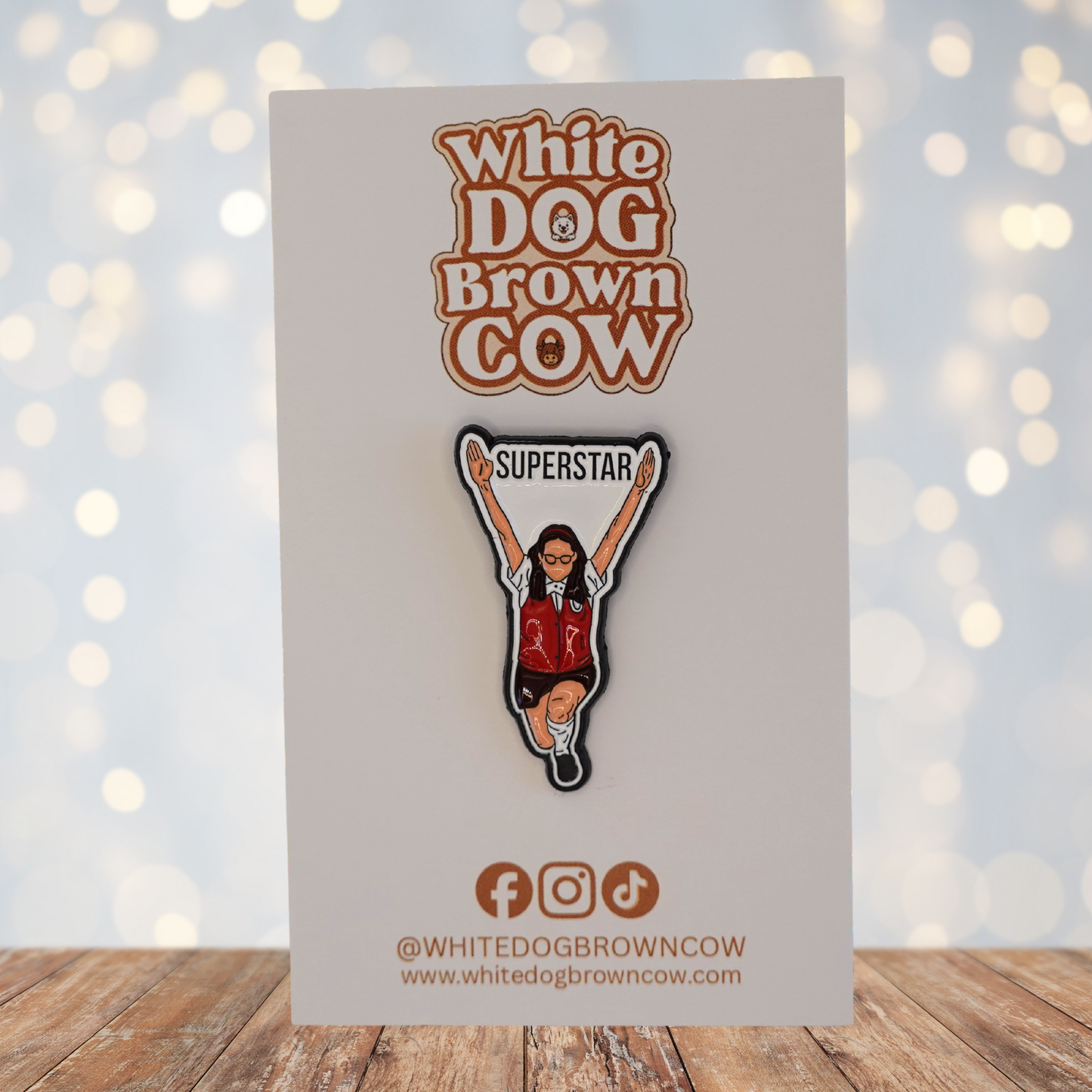 "Superstar" Enamel Pin