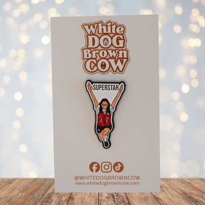 "Superstar" Enamel Pin