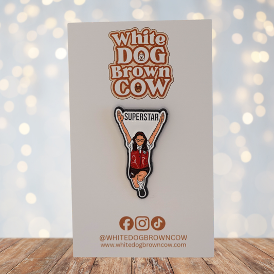 "Superstar" Enamel Pin