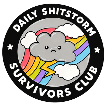 Daily Shitstorm Survivors Club Sticker