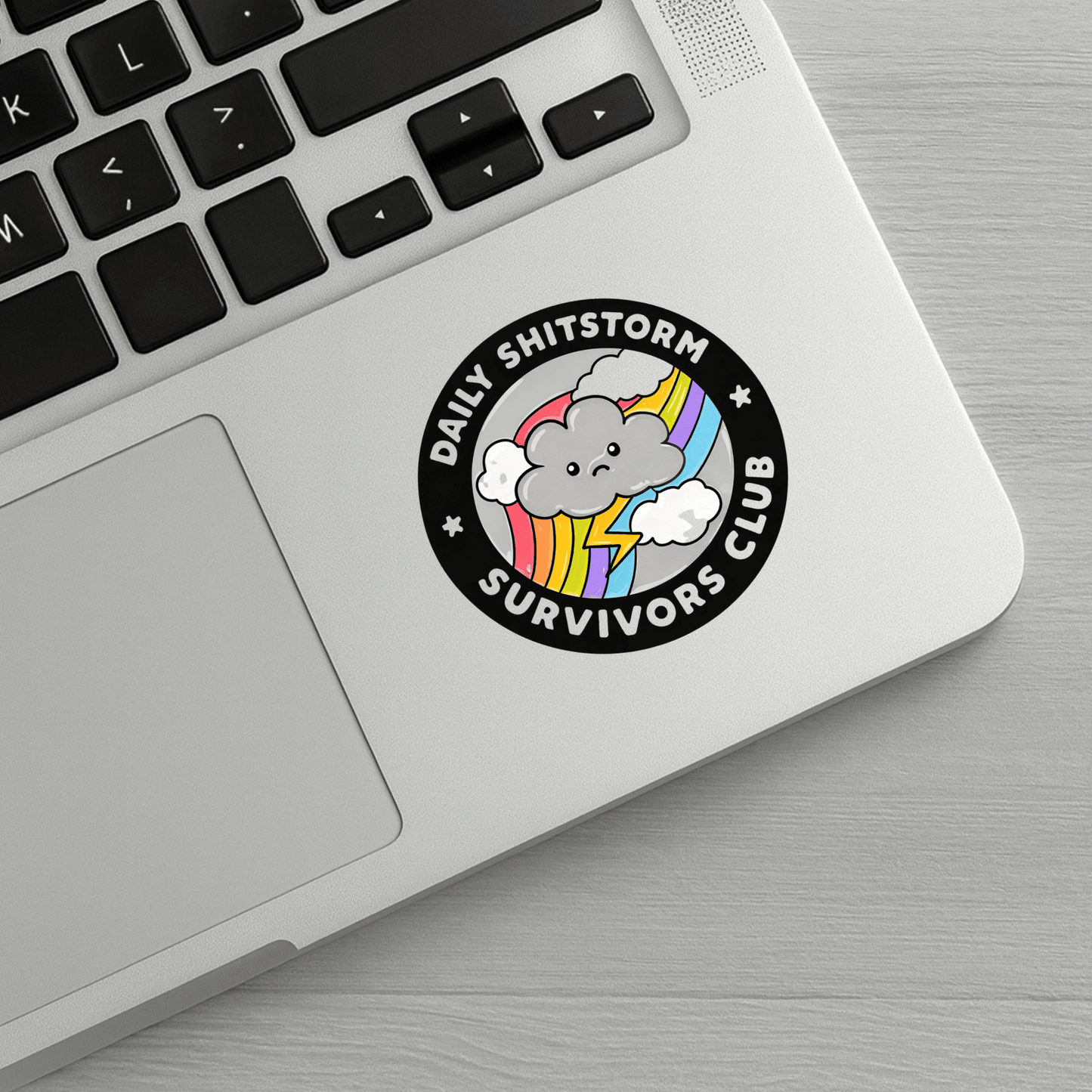 Daily Shitstorm Survivors Club Sticker