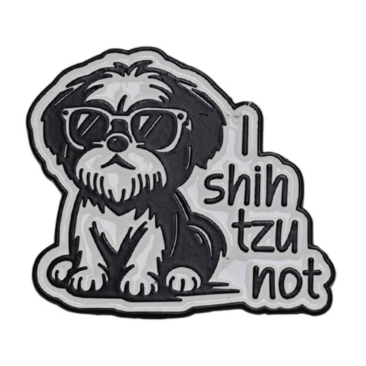 I Shih Tzu Not Enamel Pin