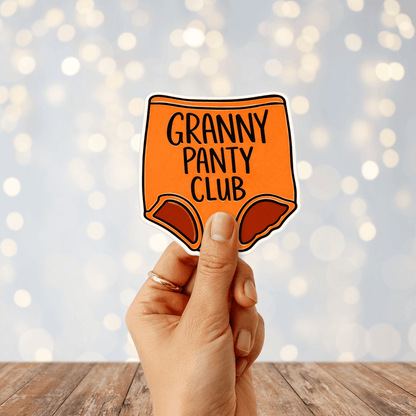 Granny Panty Club Sticker