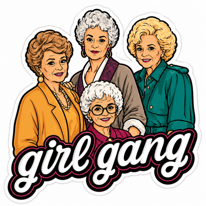 Girl Gang Sticker