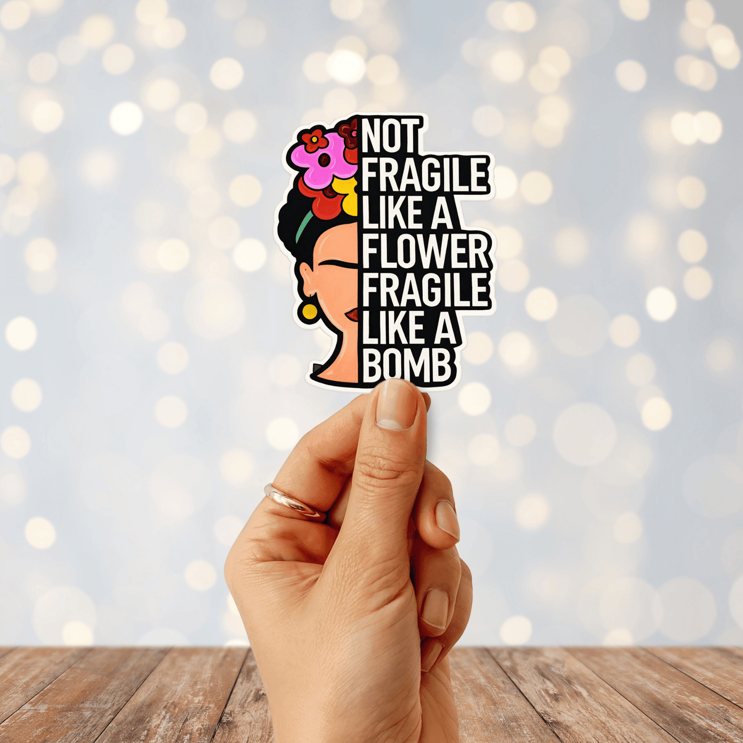 Fragile Like A Bomb Sticker