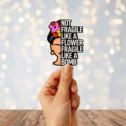 Fragile Like A Bomb Sticker