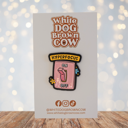 "Hyperfocus" Enamel Pin