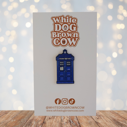 "Tardis" Enamel Pin