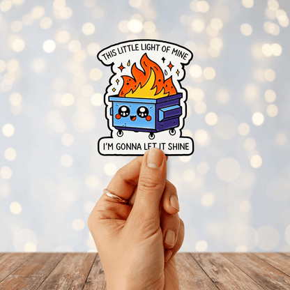 This Little Light Of Mine I'm Gonna Let It Shine Sticker