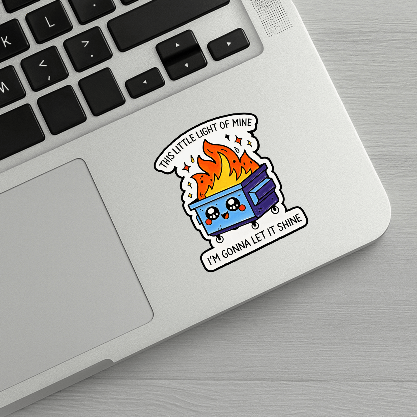 This Little Light Of Mine I'm Gonna Let It Shine Sticker
