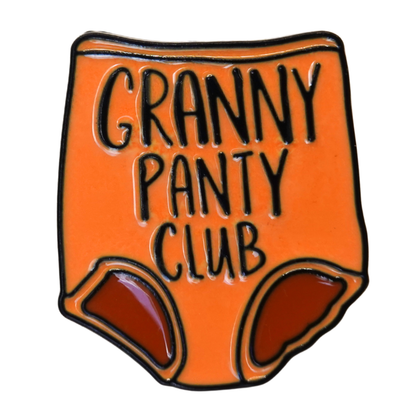 "Granny Panty Club" Enamel Pin