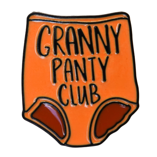 "Granny Panty Club" Enamel Pin